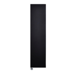 Sanicare Denso Radiateur électrique - 180x40cm - 948W - design - thermostat - chrome - bas gauche - noir mat SW1000727