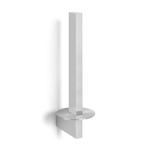 Zack LINEA Reserverolhouder - 25x11x8cm - 2 rollen - hoogglans RVS SW277544