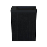 Arcqua Marble Ensemble fontaine - 40x22x54.5cm - fontaine mat noir - sans trop-plein - oak black SW909586
