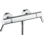 Hansgrohe Ecostat Comfort Care Mitigeur thermostatique de douche avec raccords avec poignées allongées chrome 0450875