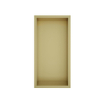 Hotbath &MORE Boîte encastrable ou niche encastrable 30x15x10cm Laiton brossé PVD SW1246518