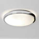 Astro Denia plafondlamp exclusief 2x E14 chroom 5.2x16x25cm IP44 staal A+ SW75558