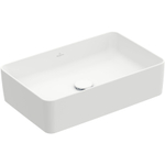 Villeroy & Boch Collaro vasque à poser - rectangulaire 56x36cm - sans trop-plein sans trou de robinetterie ceramic+ stone white SW336072