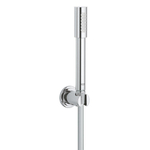 Grohe Sena Handdouchset - 1 straalsoort - staaf - met houder - gladde slang - 150cm - chroom 0445507