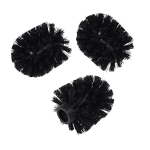 Tiger Boston Tête de brosse séparée 7,5x10x7,5cm 3 pièces noir SW773163