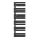 Belrad Handdoekradiator - links - aansluiting/comb - 1800X600mm- Zwart SW1152684