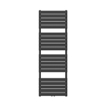 Belrad Radiateur porte-serviettes - raccordement central - 1800X600mm - Noir SW1152692