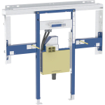 Geberit Duofix element ten behoeve van wastafel + wandkraan one - met sifon - breedte 120cm - blauw SW1237004