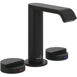 Villeroy & Boch Dawn ensemble de robinet à 3 trous - noir mat SW974309