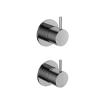 Hotbath Cobber Partie de finition - 2 voies inverseur - Chrome SW1117853