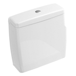 Villeroy & Boch O.novo Compact duoblokreservoir - met zij en achteraansluiting CeramicPlus - White Alpine (glans wit) 0124177