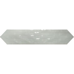 Quintessenza Sfumature Carreau mural hexagone 7x33cm 9mm pâte blanche Verde Effetti SW363640