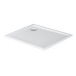 Duravit Starck Slimline Kunststof douchebak acryl rechthoekig - 100x80x5cm - zonder poten - wit 0297201
