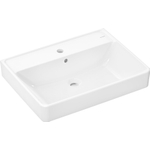 Hansgrohe Xanuia Q Lavabo/fontaine - 65x48cm - 1 trou de robinet - avec trop-plein - blanc brillant SW1165114