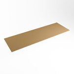 Mondiaz TOP 46 Plan sous vasque - 140x46x0.9cm - compatible comme plan de meuble - solid surface - Oro SW1018222