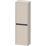 Duravit Ketho.2 Armoire mi-haute 40x24x132cm 2 Portes s'ouvrant vers la gauche Panneau aggloméré Taupe Mat SW772450