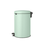 Brabantia NewIcon Poubelle à pédale - 20 litres - seau intérieur en plastique - jade green SW1117470