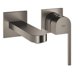 GROHE Plus robinet mural à économie d'eau taille M avec saillie 14,7 cm brushed hard graphite SW444228