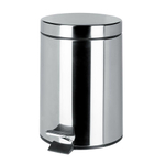Geesa Hotel Poubelle à pédale autoportante 5 litres Chrome GA56532