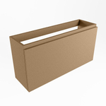 Mondiaz OLAN Meuble sous lave-mains - 100x30x40cm - 1 tiroir - softclose - Oro SW1016719