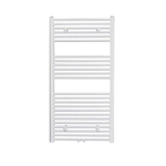 Sanicare Design Radiator - 120x60cm - 810W - recht - midden aansluiting - wit SW17867