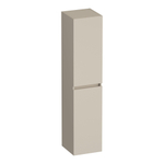 BRAUER Joy armoire de salle de bains - 160x35x35cm - 2 portes - sans poignées - ouvrant à gauche ou à droite - beige mat SW1201013