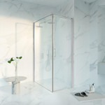 Fortifura Galeria Douchecabine - 70x120x200 - Profiel veiligheidsglas - antikalk - hoogglans chroom SW1446137