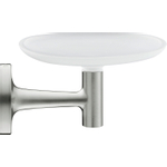 Duravit Starck T Zeephouder - wandmodel - 14x10.6cm -matglas - geborsteld RVS SW962368