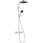 Hansgrohe Activera S - showerpipe - 240 - 1jet - ecosmart+ - met Ecostat Fine Varia - hoogglans chroom SW1388135