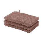 Aquanova London Washandje - 16x22cm - 6 stuks - Terra SW1474411