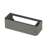 INK Concept R Meuble sous-lavabo - 120x45x35cm - 1 tiroir - poignées en relief - angles arrondis - MDF laqué - vert béton mat SW1405729