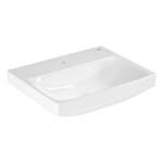 Grohe Euro Ceramic Wastafel - vrijhangend - 55x 44cm - met kraangat - zonder overloop - exclusief wandbevesting - alpine wit SW1234861