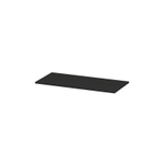 INK Topdeck Wastafelblad - 100x45x2cm - tbv onderkast - MDF lak - Mat zwart SW207443