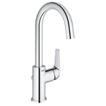 Grohe BauFlow Waterbesparende Wastafelkraan - L-Size - met waste - chroom SW296677