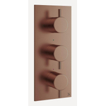 Crosswater MPRO 3 mitigeur de douche - thermostatique - 3 boutons - montage vertical -bronze brossé. SW928260