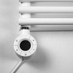 Instamat Luxe Thermostat numérique rond Blanc Vente séparée SW699647