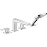 Hansgrohe Metropol 4-gats badrandcombinatie - hoogglans chroom SW99986