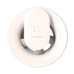 Vent-axia svara ventilateur de salle de bains avec programme horaire, détection de l'humidité et capteur de lumière 110 m3/h commandé par l'application, blanc SW159192