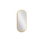 Saniclass Retro Line miroir – ovale – 38 x 90 cm – Or mat SW643429
