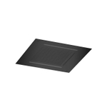 Hotbath Mate Ace - inbouw plafonddouche - 50x50cm - met LED-verlichting - PVD - gepolijst zwart SW1117666