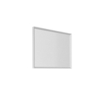 Allibert delta miroir 80x60cm avec cadre blanc mat SW734310