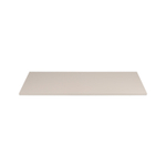 Saniclass Torino Wastafelblad - 140.5x46x2.5cm - solid surface - off-white SW1471865
