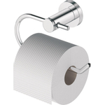 Duravit D-code Closetrolhouder - zonder klep - hoogglans chroom GA49435