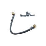 Fortifura Calvi Badafvoercombinatie - draaibediening - geschikt - voor bodemdikte 10-20mm - geborsteld messing (goud) SW1381753