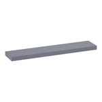 BRAUER Creek Plan sous vasque MDF 220x50x10cm MDF Gris mat SW721151