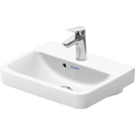 Duravit No.1 - No.1 - handwasbakje - 450mm - met overloop - 1 kraangat midden - hoogglans wit SW723812