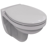 Royal plaza Vito 2.0 toiletset - wandcloset - spoelrand - diepspoel - closetzitting - deksel - softclose - quickrelease - wit SW1120148
