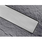 Xenz Soft douchebakafvoer Linear cover inox SW1002435
