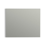 BRAUER Alu Miroir 58x70x2.5cm rectangulaire sans éclairage aluminium SW2191