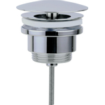 Fortifura Calvi Afvoerplug - always open - hoogglans chroom SW696204
